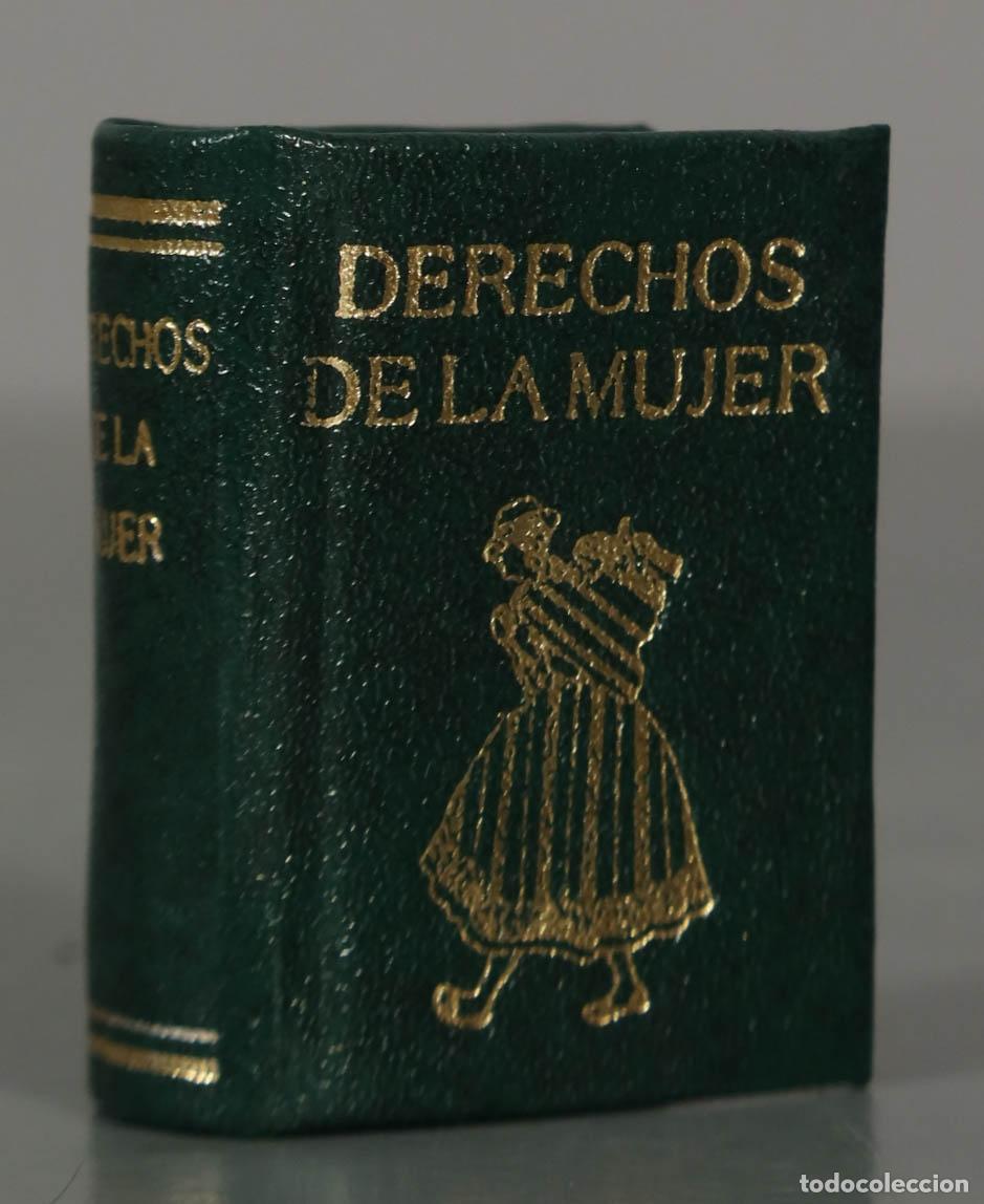 Libros de segunda mano: LIBRO MINIATURA. DERECHOS DE LA MUJER. GUZMAN.
