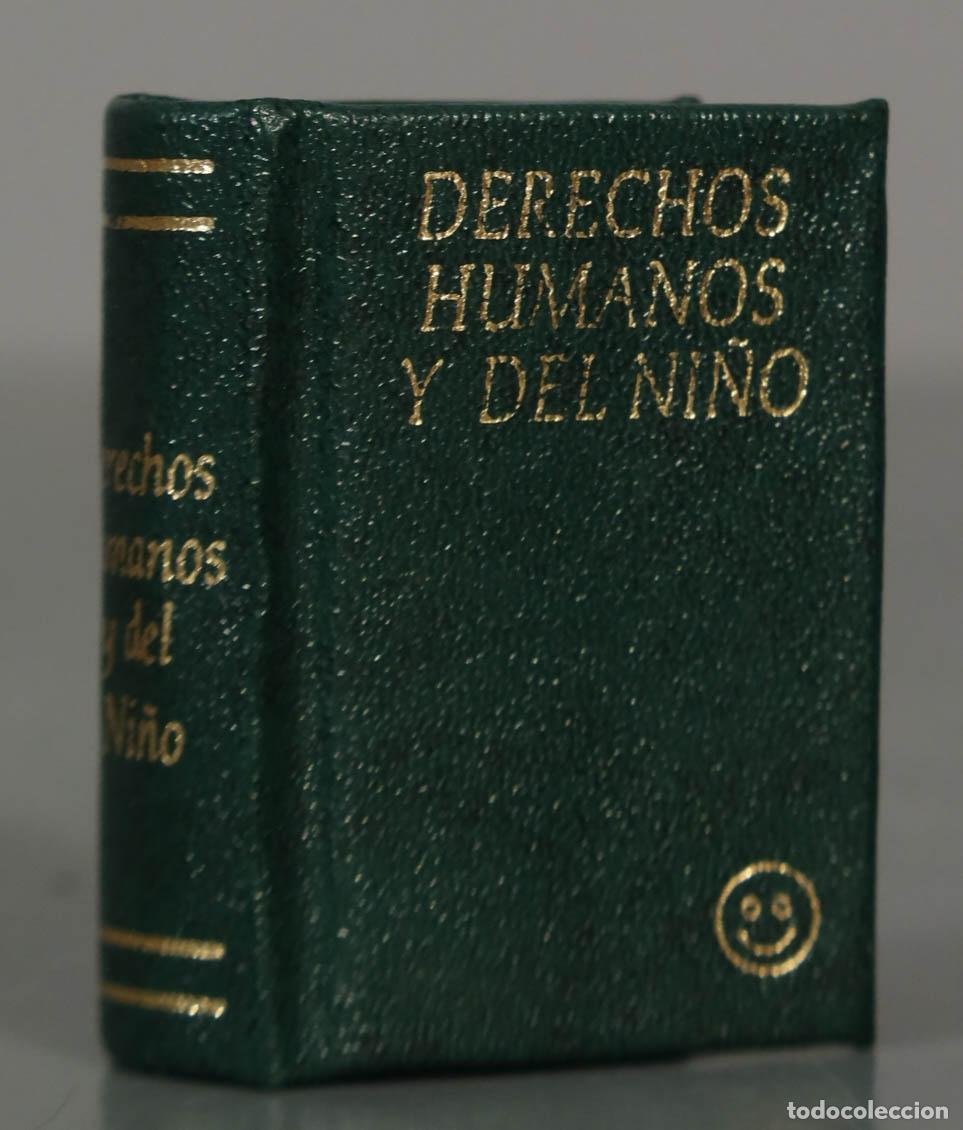 Libros de segunda mano: LIBRO MINIATURA. DERECHOS HUMANOS Y DEL NI&Ntilde;O. GUZMAN