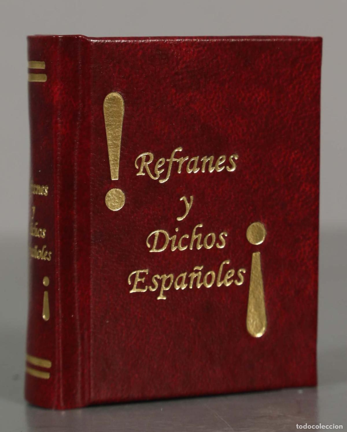 Libros de segunda mano: LIBRO MINIATURA. &iexcl; Refranes y Dichos Espa&ntilde;oles ! GUZMAN.