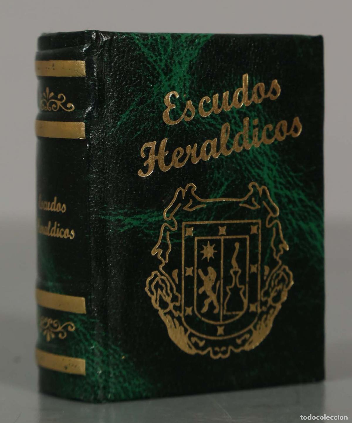 Libros de segunda mano: LIBRO MINIATURA. Escudos Heraldicos.