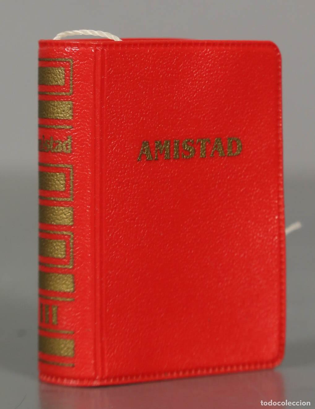 Libros de segunda mano: LIBRO MINIATURA. AMISTAD. SAIRAM.