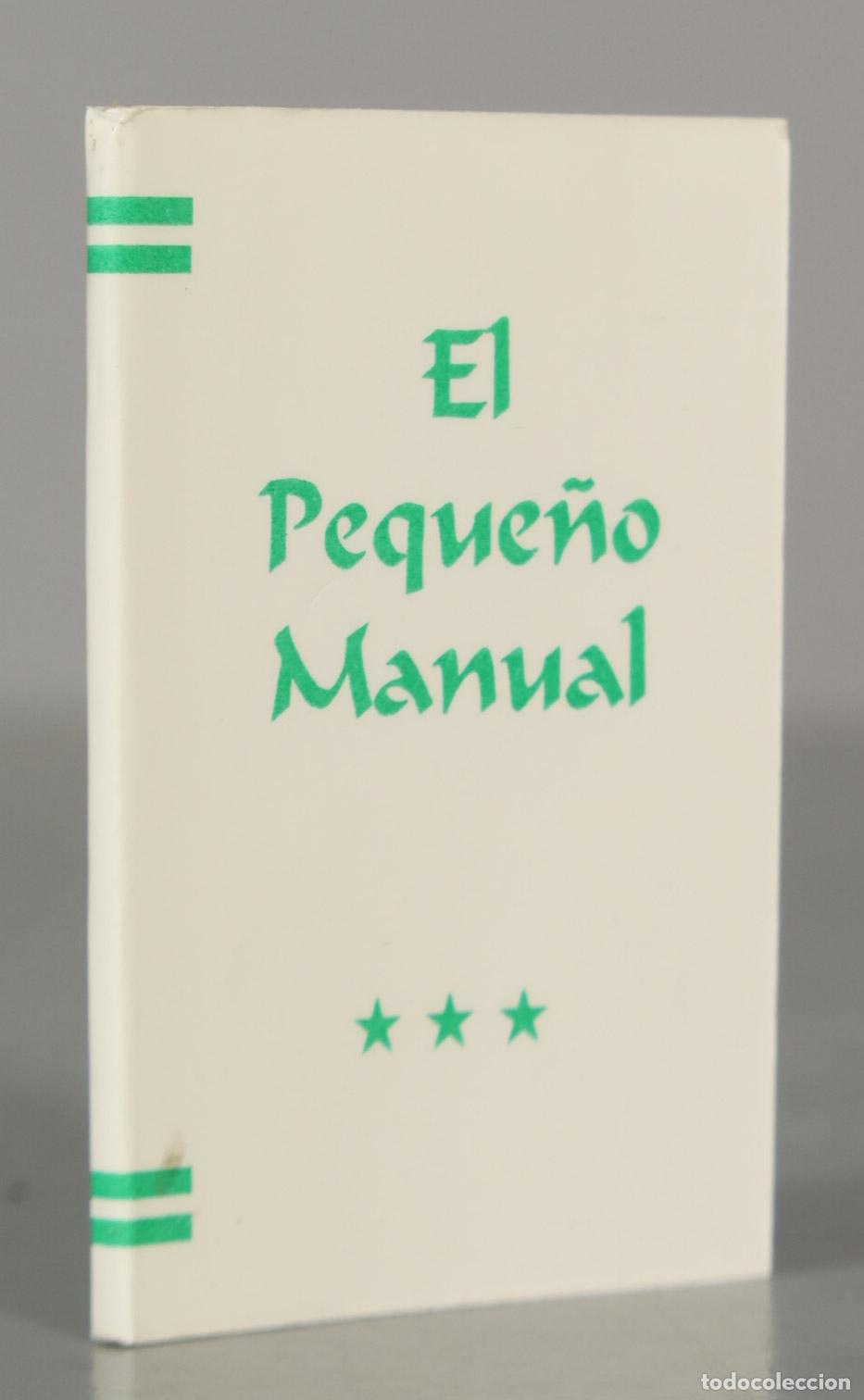 Libros de segunda mano: LIBRO MINIATURA. El Peque&ntilde;o Manual. SAIRAM.