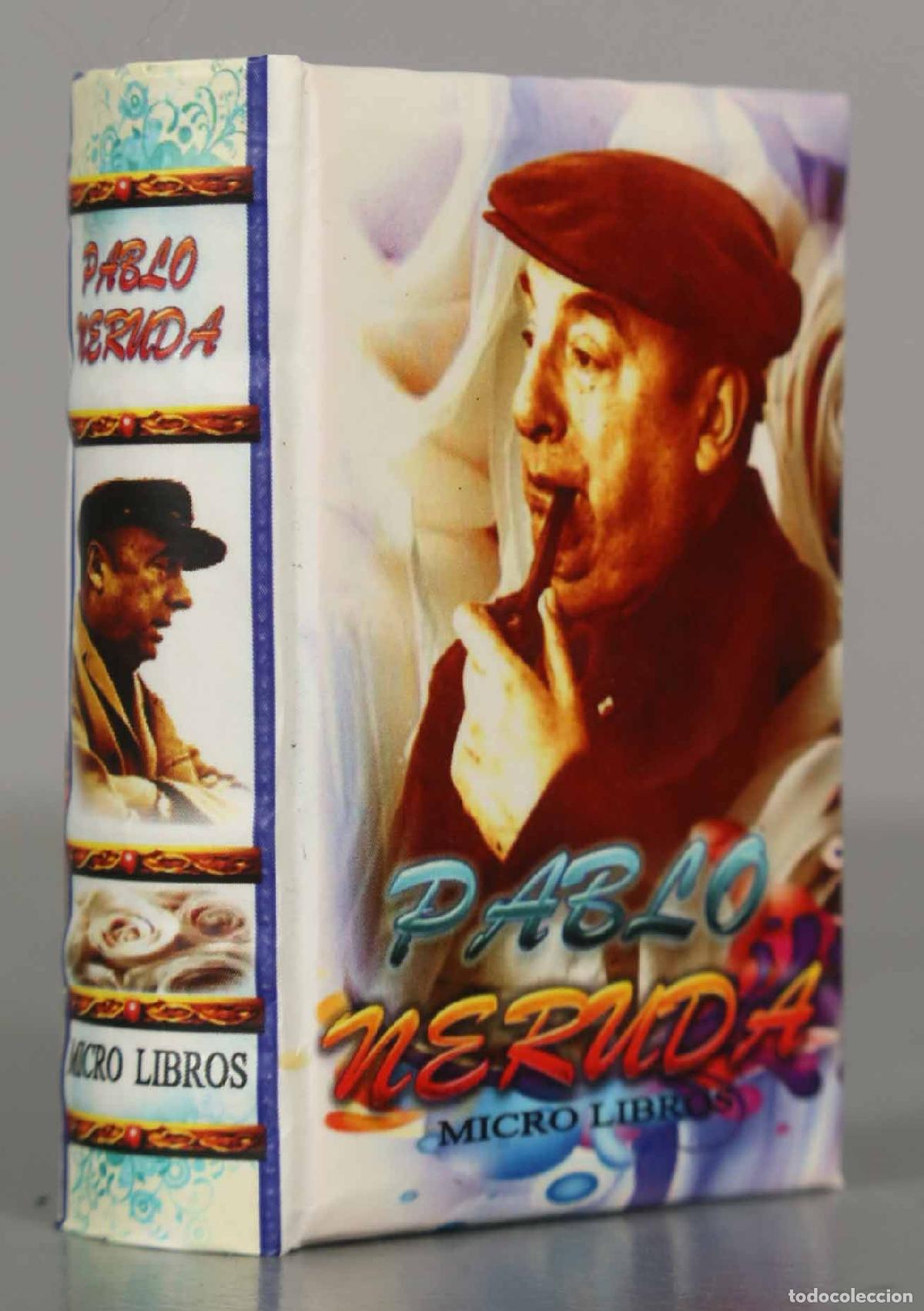 Libros de segunda mano: LIBRO MINIATURA. PABLO NERUDA. MICRO LIBROS. - Foto 1