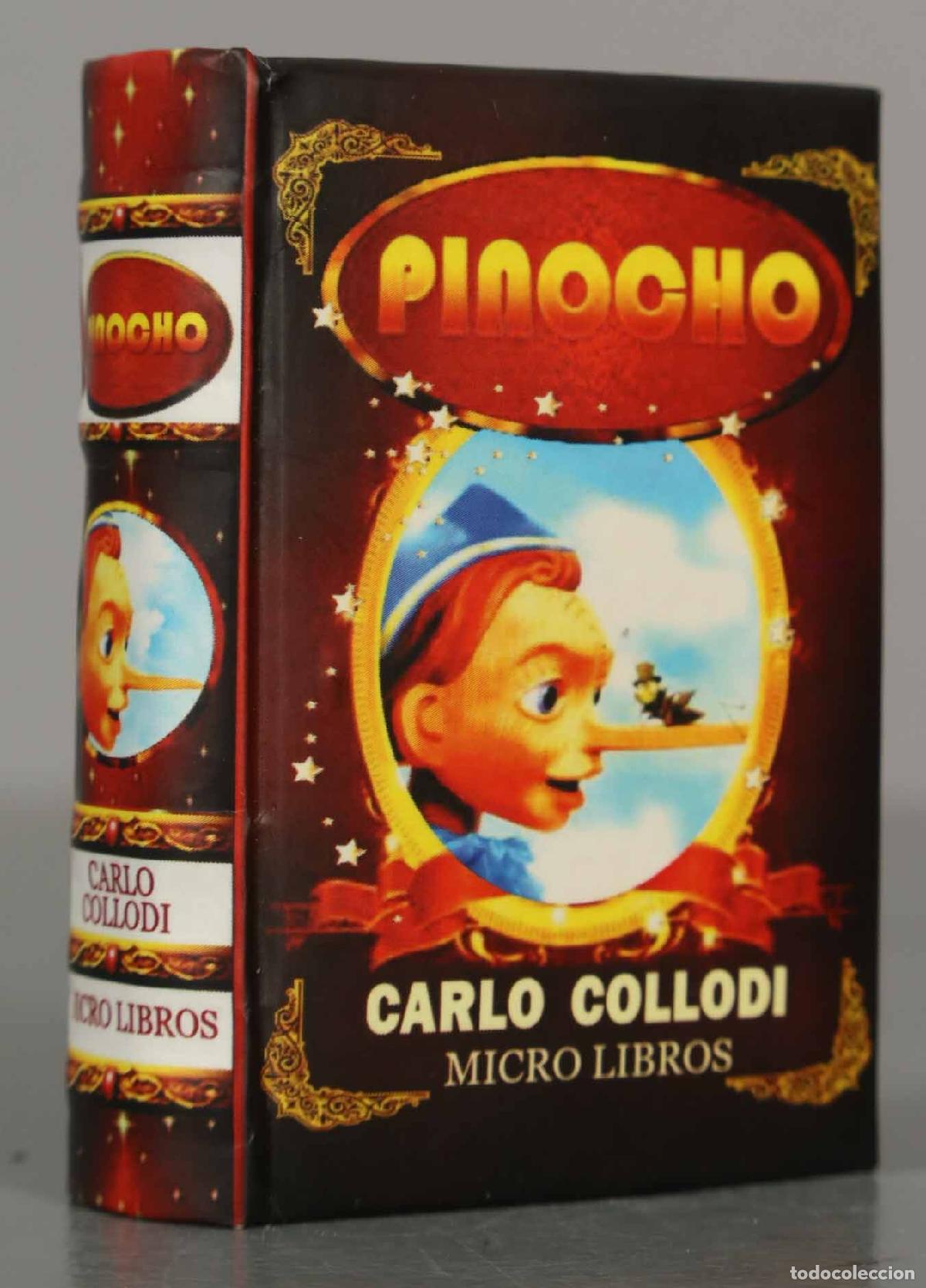 Libros de segunda mano: LIBRO MINIATURA. PINOCHO. CARLO COLLODI. MICRO LIBROS.