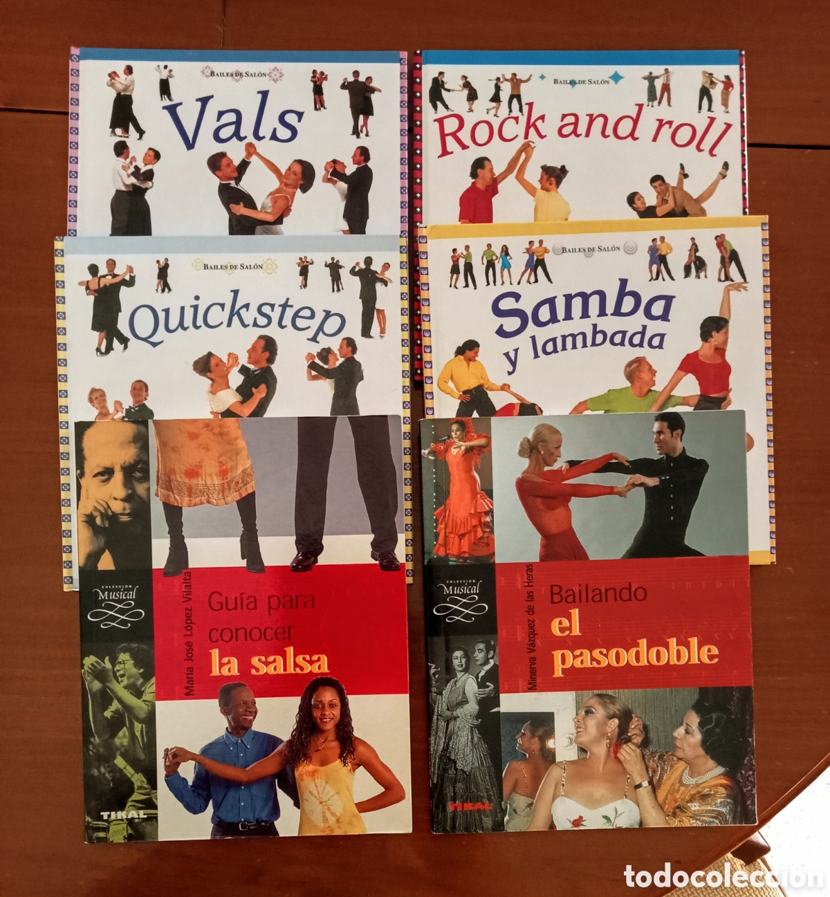 Libros de segunda mano: 6 libros de diferentes bailes.