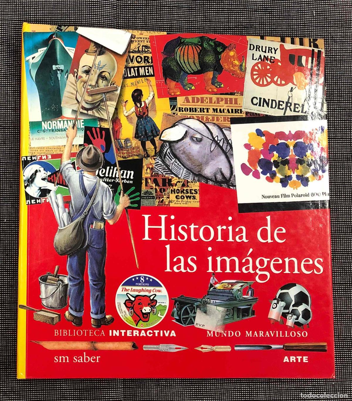 Libros de segunda mano: HISTORIA DE LAS IMAGENES. BIBLIOTECA INTERACTIVA. SM SABER, 1995