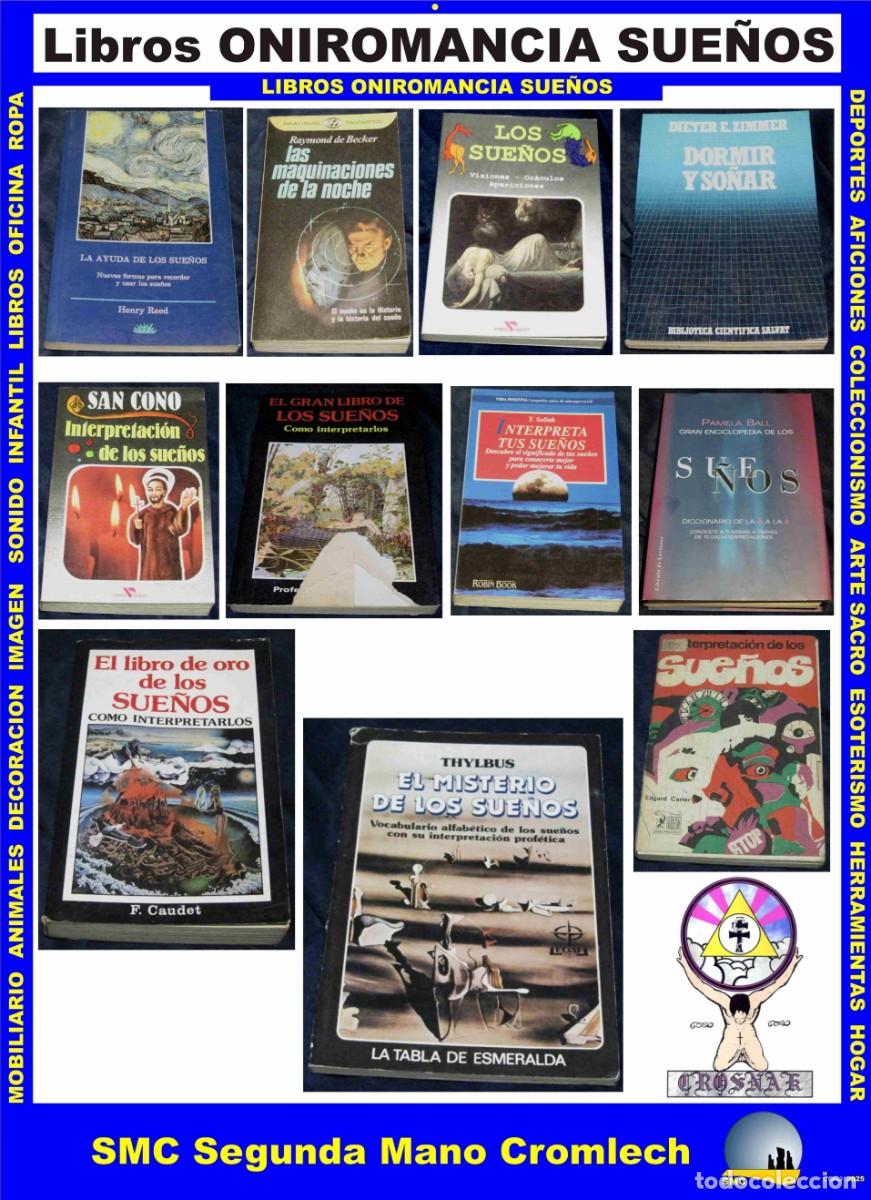 Livres d'occasion: 11 Llibros SUE&Ntilde;OS Y ONIROMANCIA de CROSNAK.