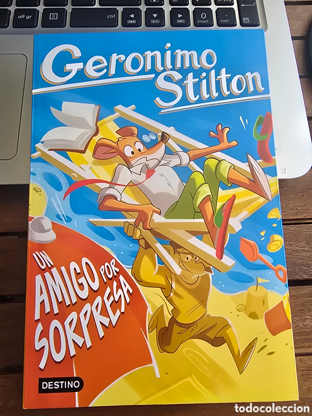 Libros de segunda mano: Un amigo por sorpresa Geronimo Stilton DESTINO INFANTIL 2026