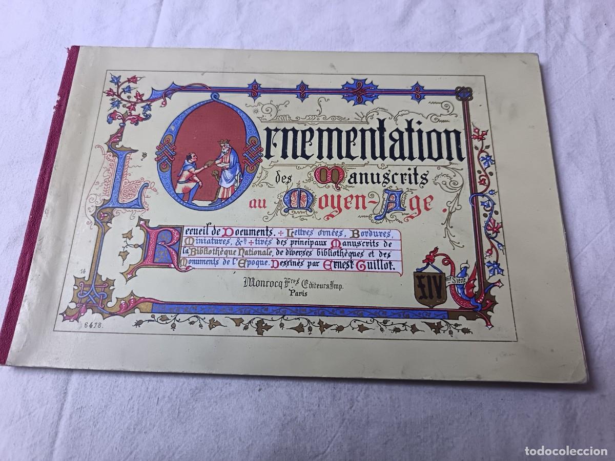 Libros de segunda mano: Ornamentaci&oacute;n de los Manuscritos de la Edad Media, estudio del s. XIV, ilustrado