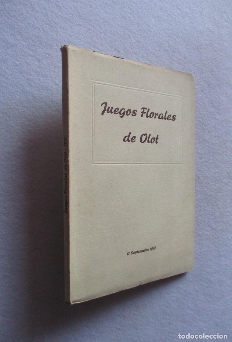 Libros de segunda mano: JUEGOS FLORALES DE OLOT - 1951