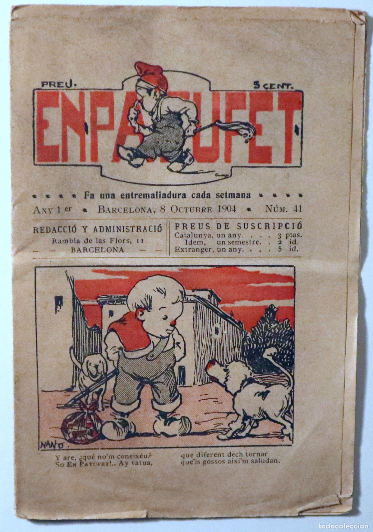 Libros de segunda mano: EN PATUFET N&ordm; 41 - Barcelona 1904 - Il&middot;lustrat