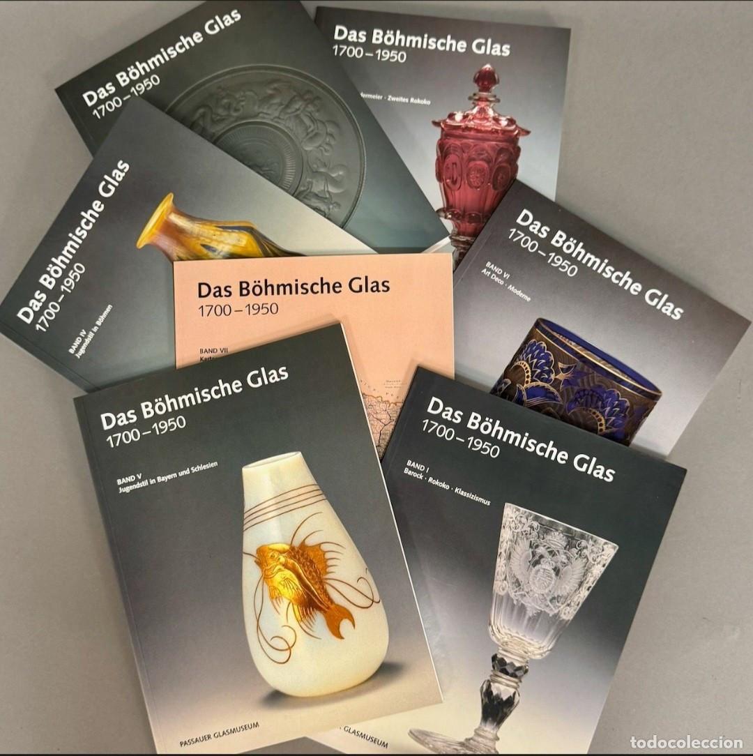 Libros de segunda mano: 1995 Das B&ouml;hmische Glas 1700-1950 Set Completo Cristal bohemia