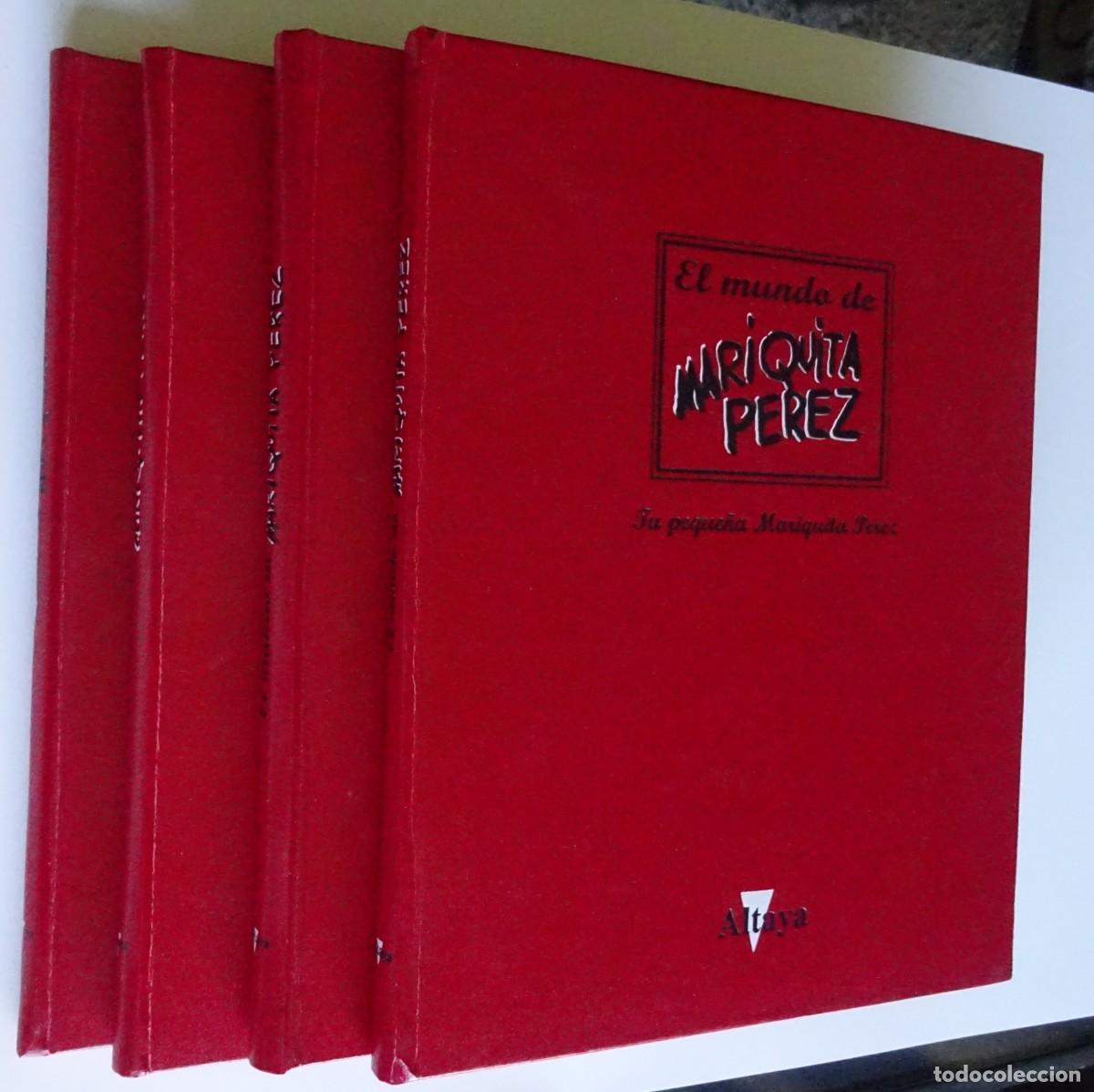 Libros de segunda mano: EL MUNDO DE MARIQUITA PEREZ, 4 TOMOS EDICIONES ALTAYA 2001. EXCELENTE ESTADO