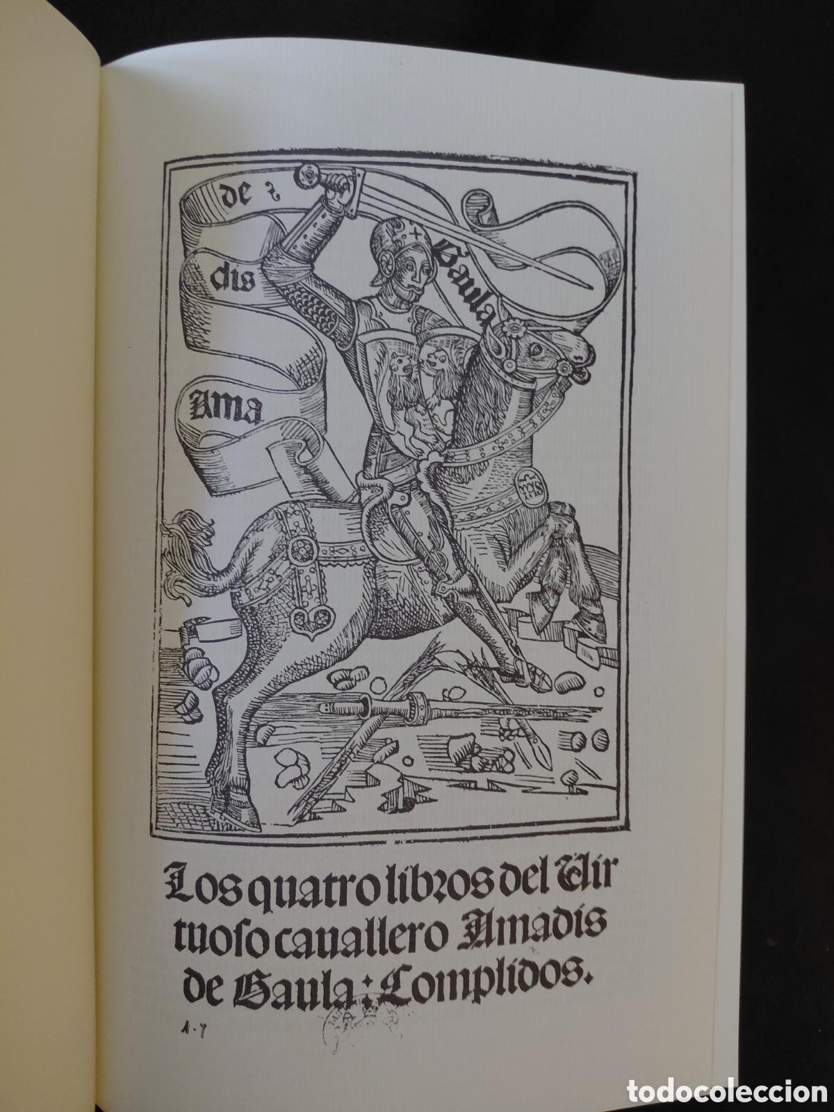Libros de segunda mano: AMAD&Iacute;S DE GAULA. FACS&Iacute;MIL DE LA EDICI&Oacute;N DE ZARAGOZA DE 1508 - Foto 2