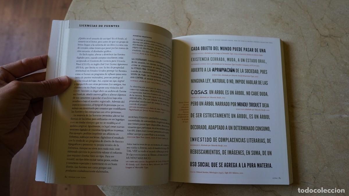 Libros de segunda mano: Pensar con tipos - Ellen Lupton - Foto 2