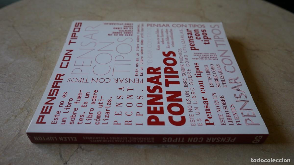 Libros de segunda mano: Pensar con tipos - Ellen Lupton - Foto 5
