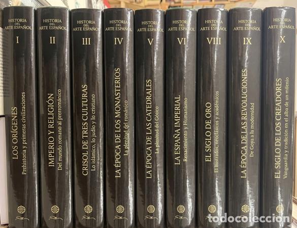Libros de segunda mano: HISTORIA DEL ARTE ESPA&Ntilde;OL (10 TOMOS). A-ART-5076