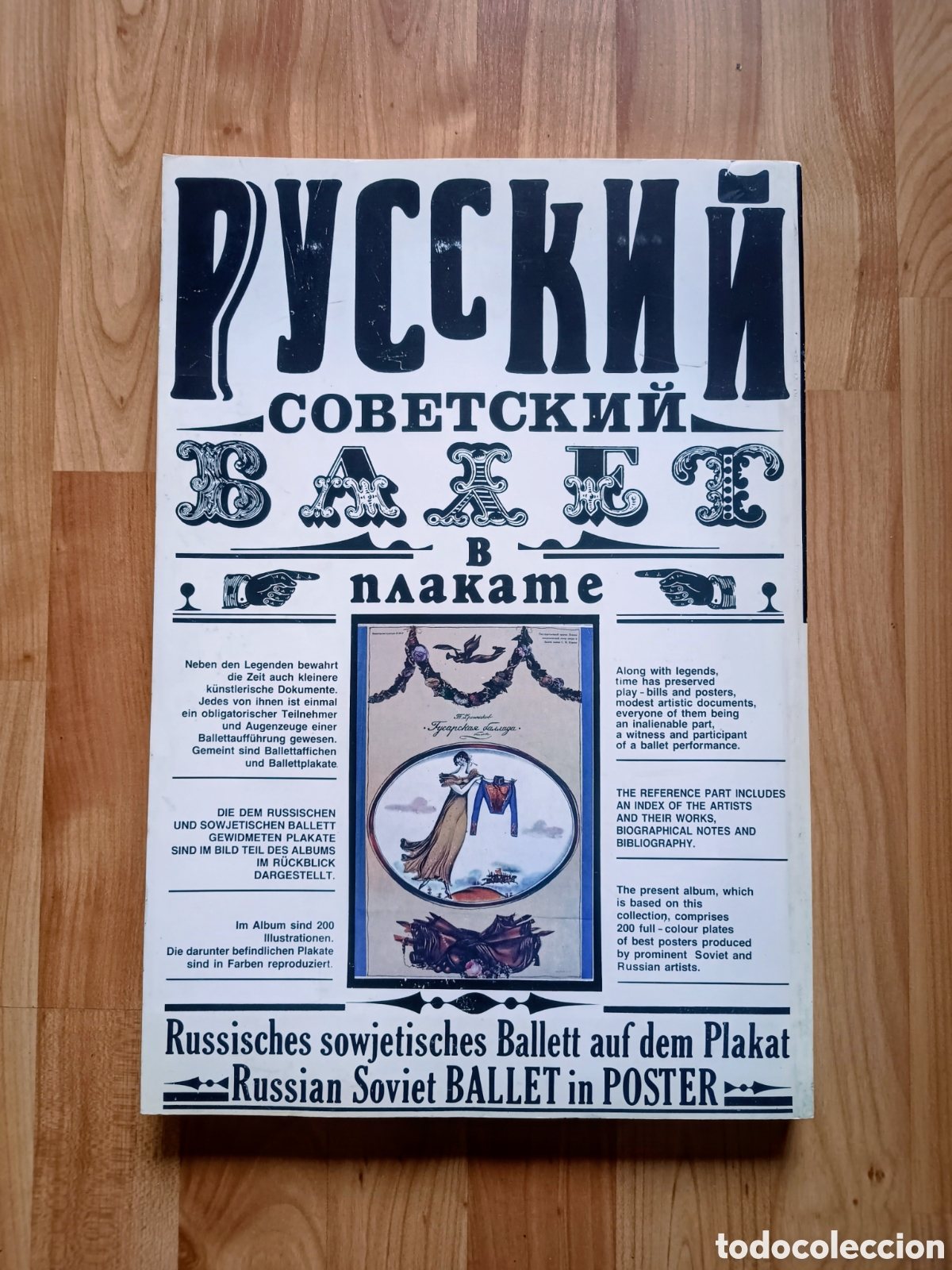 Libros de segunda mano: Libro &rdquo;Russian Soviet Ballet in Poster&rdquo;