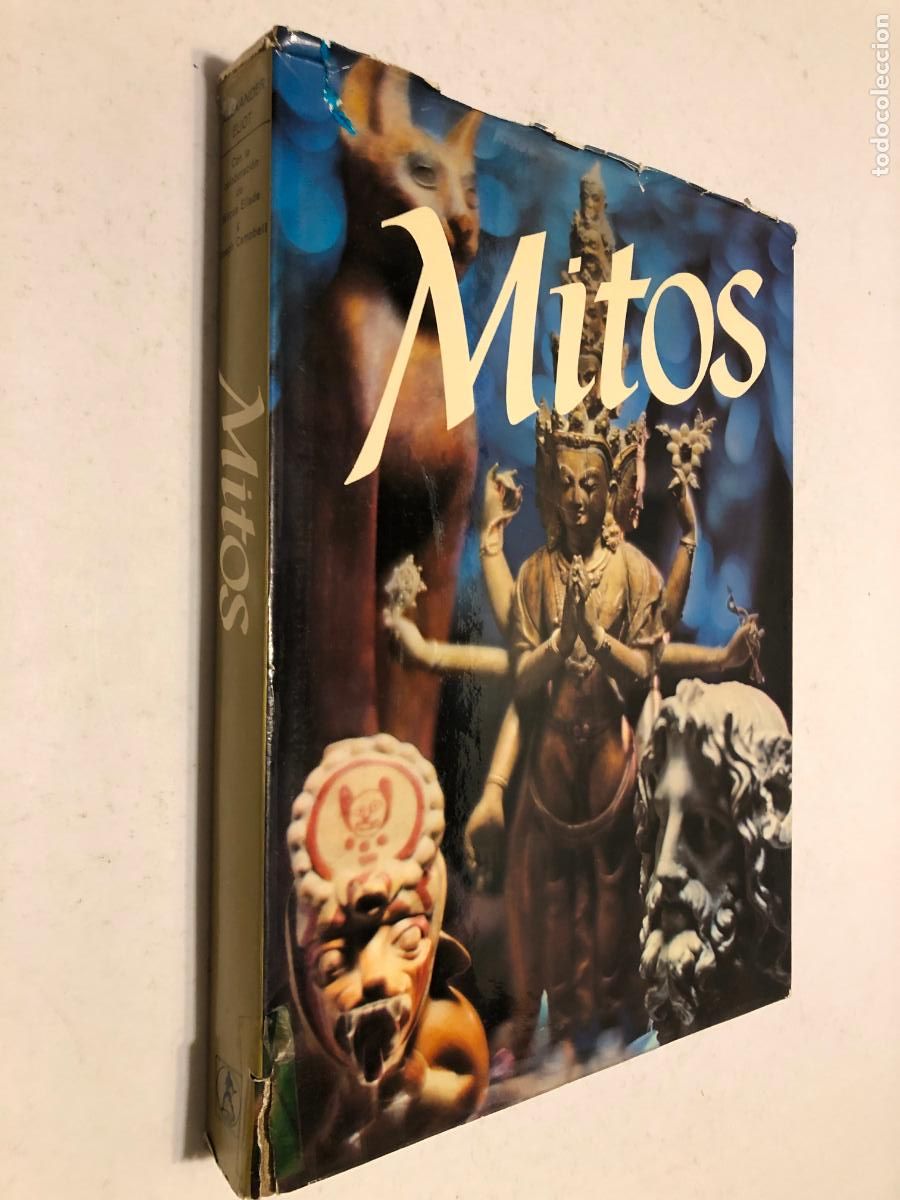 Libros de segunda mano: Mitos - Mircea Eliade, Joseph Campbell, E.O. James (Editorial Labor, 1976) Gran Formato