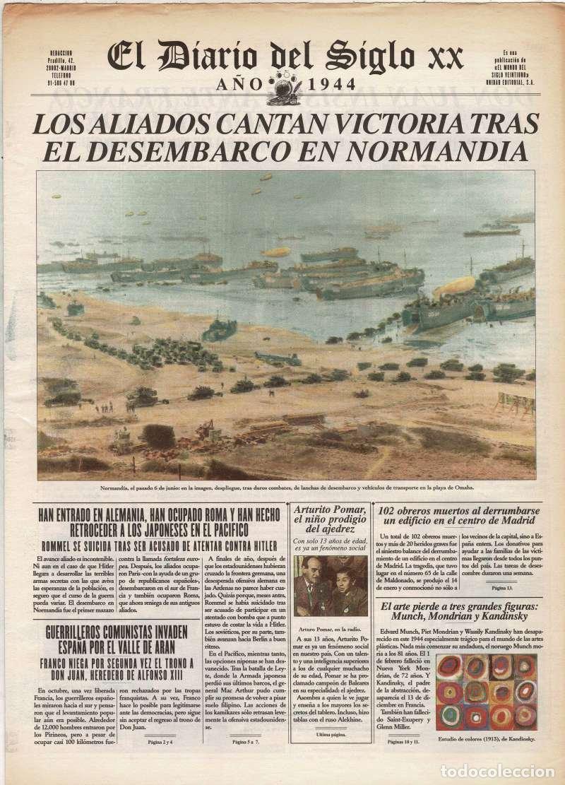 Libros de segunda mano: El Diario del Siglo XX. A&ntilde;o 1944