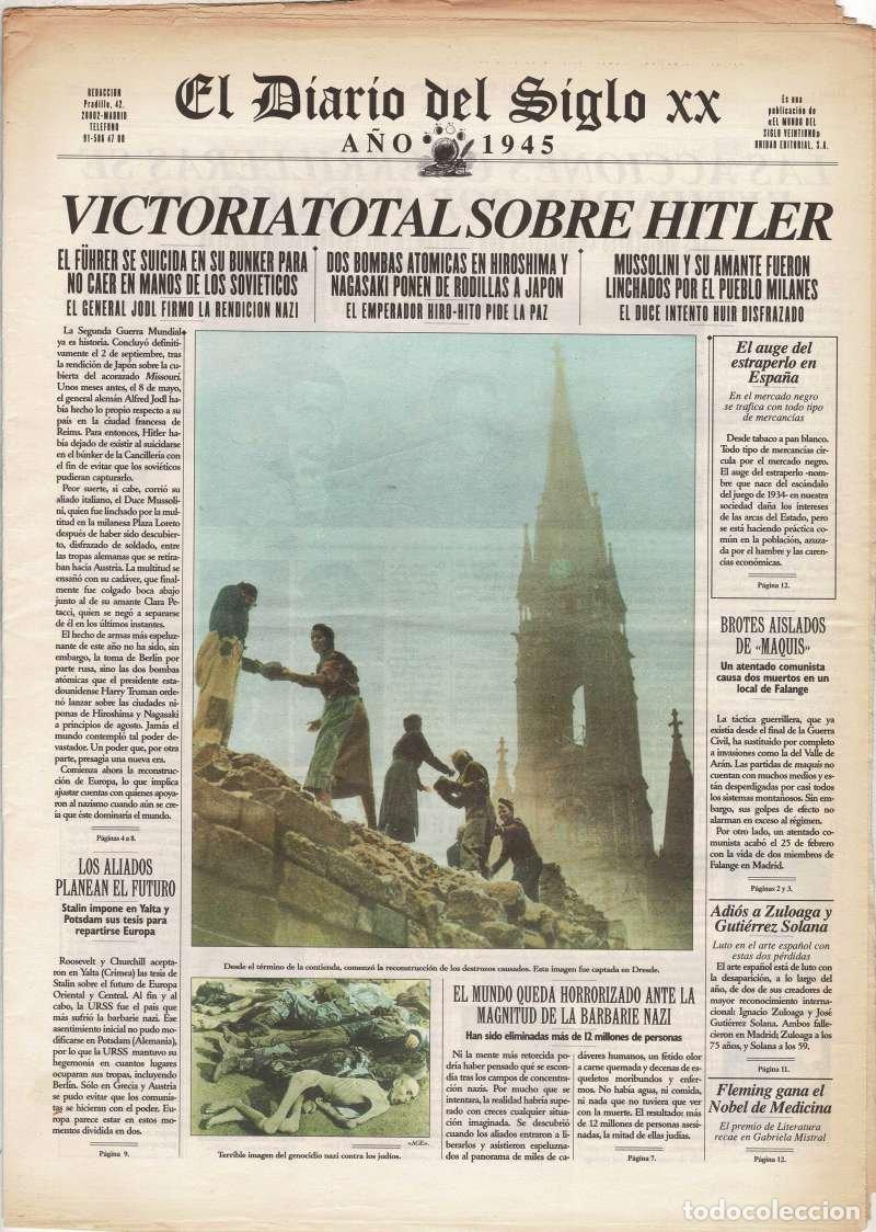 Libros de segunda mano: El Diario del Siglo XX. A&ntilde;o 1945