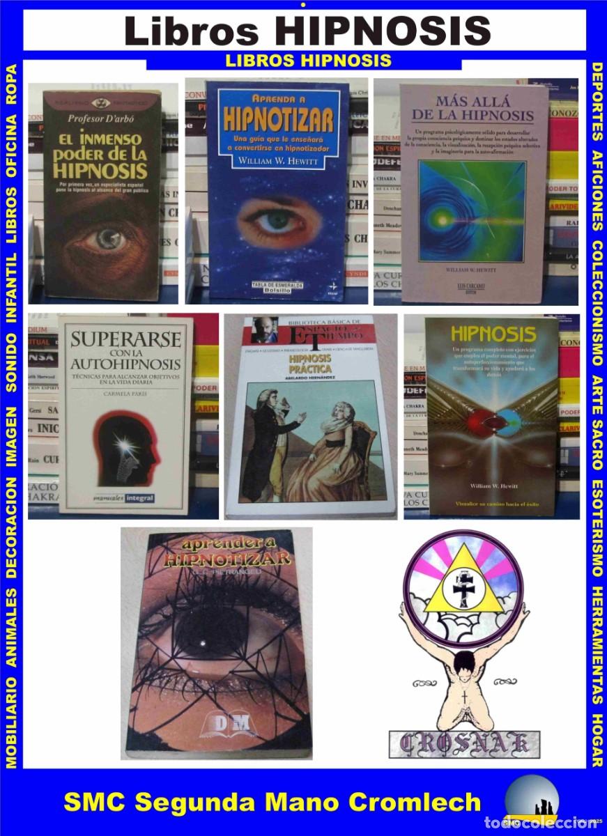 Libros de segunda mano: 7 Libros HIPNOSIS a&ntilde;os 70-90 - Foto 1