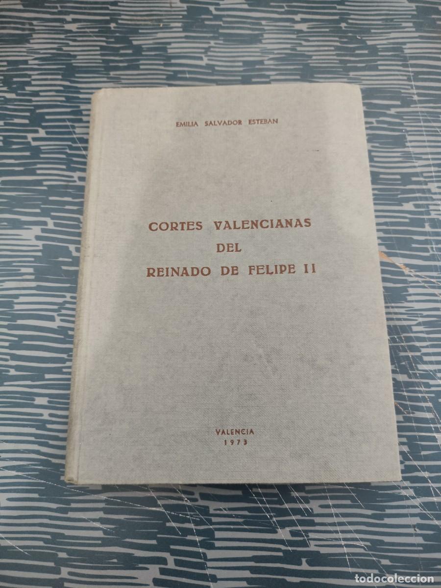 Libros de segunda mano: LAS CORTES VALENCIANAS DE FELIPE II, EUGENIO CISCAR PALLARES, VALENCIA,1974,179 P&Aacute;GINAS.