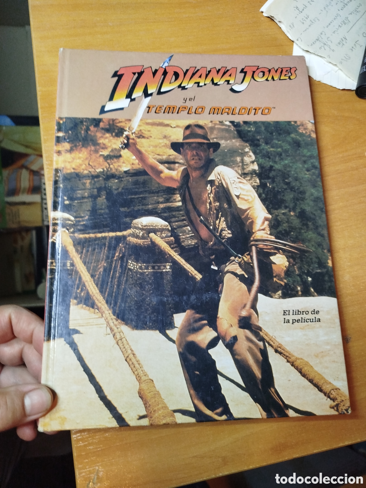 Libros de segunda mano: Indiana Jones y el templo maldito. El libro de la pel&iacute;cula.