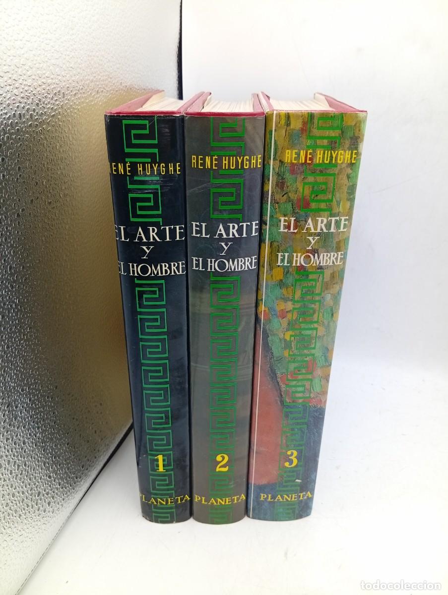 Libros de segunda mano: EL ARTE Y EL HOMBRE. TOMO I, II Y III. RENE HUYGHE. PLANETA. 1977. PAGS : 435/469/592..