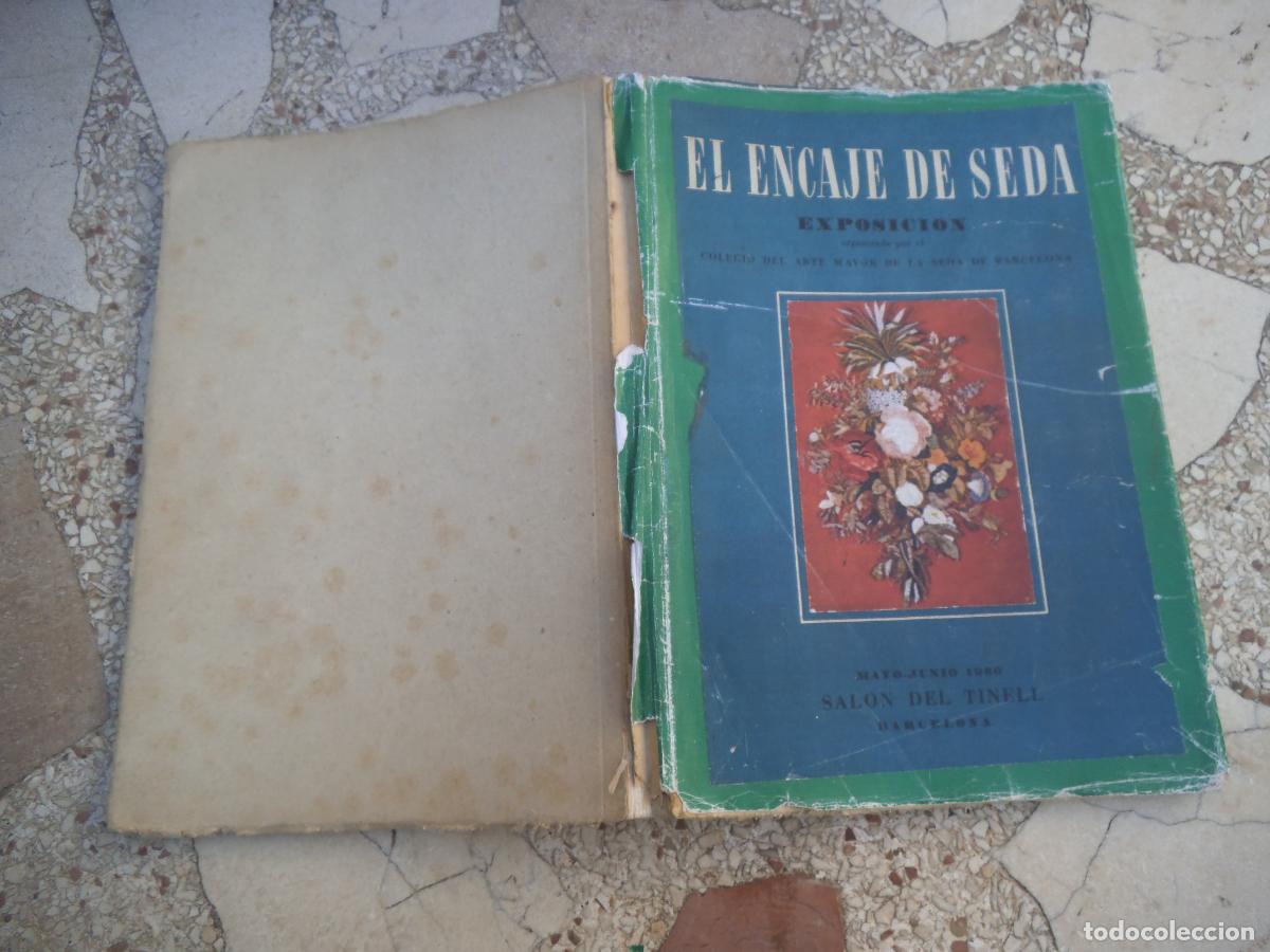 Libros de segunda mano: libro, el encaje de seda, exposicion, 91 laminas en b/n, no tiene patrones es una exposicion