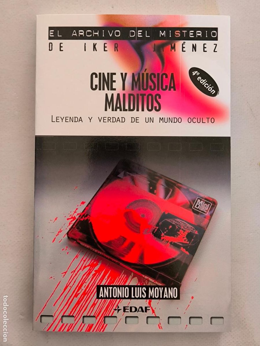 Libros de segunda mano: CINE Y MUSICA MALDITOS - EL ARCHIVO DEL MISTERIO DE IKER JIMENEZ - EDAF - NUEVO (BK*w)