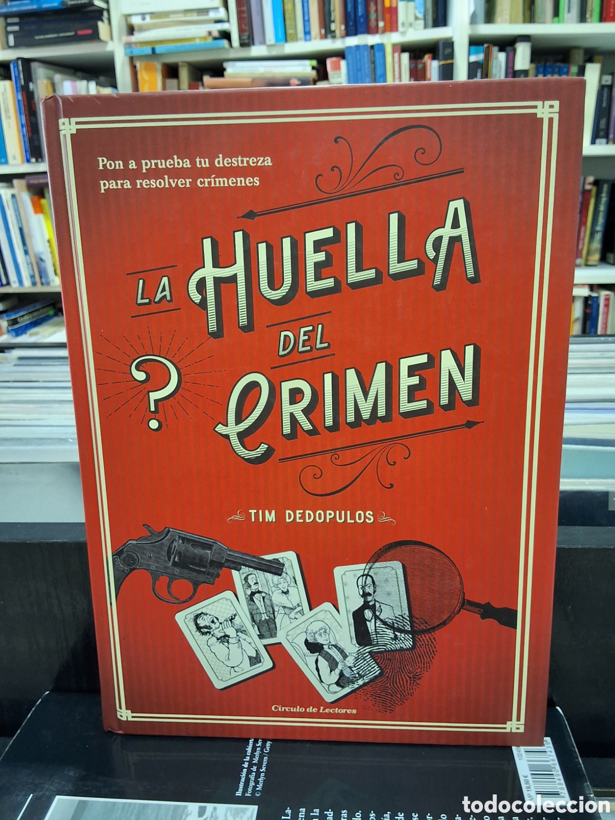 Libros de segunda mano: LA HUELLA DEL CRIMEN - T. DEDOPULOS - PON A PRUEBA TU DESTREZA PARA RESOLVER CR&Iacute;MENES