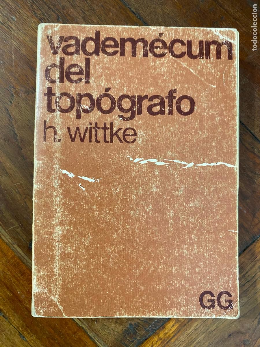 Libros de segunda mano: VADEMECUM DEL TOP&Oacute;GRAFO - HEINZ WITTKE - ED. GUSTAVO GILI 1980