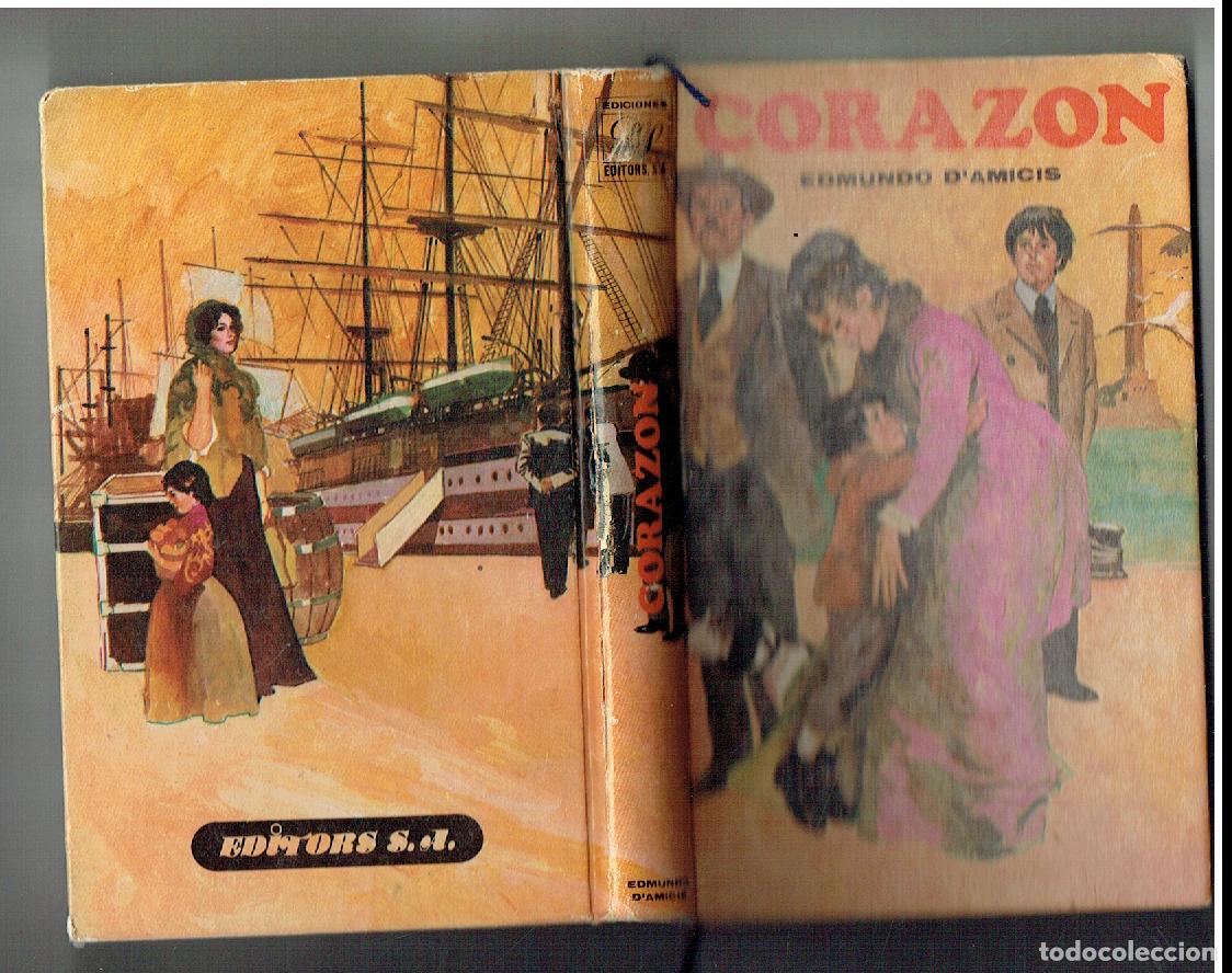 Libros de segunda mano: CORAZ&Oacute;N. EDMUNDO D&acute;AMICIS. EDITORS, 1985. (P/B39.1) - Foto 2