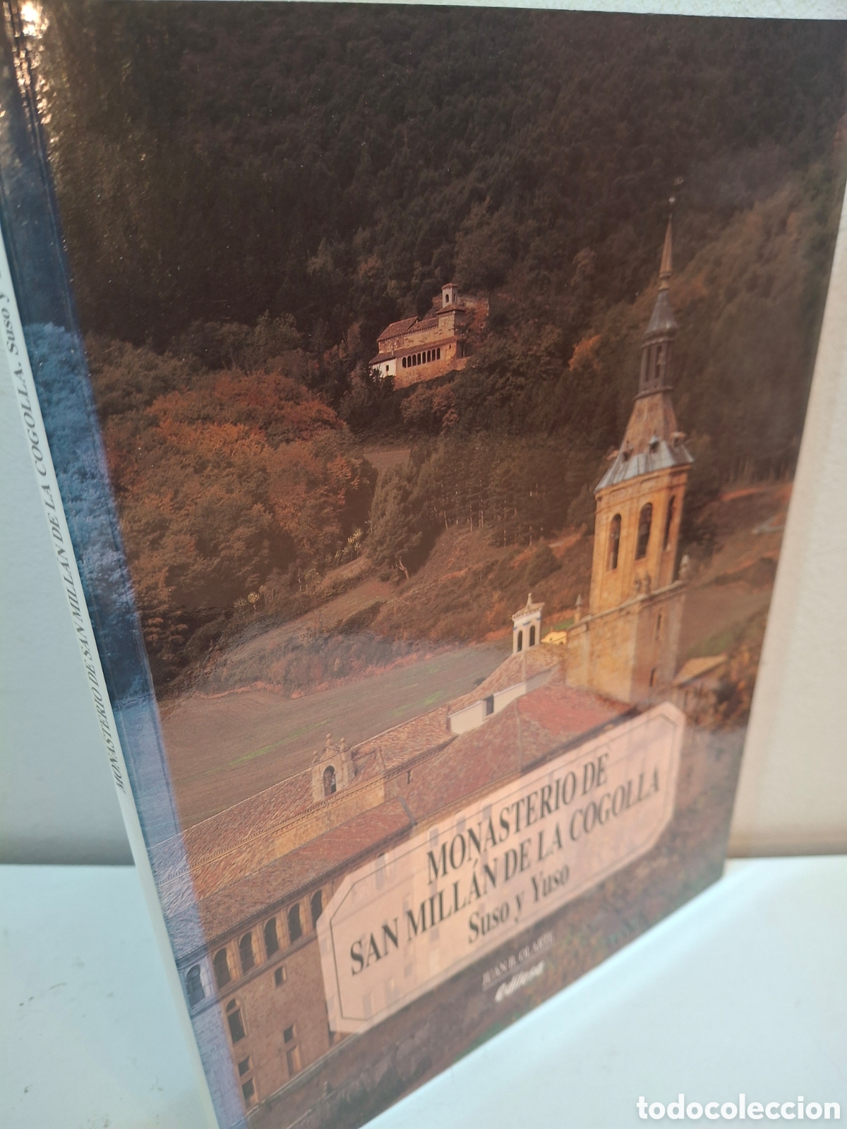 Libros de segunda mano: MONASTERIO DE SAN MILLAN DE LA COGOLLA, SUSO Y YUSO, JUAN B. OLARTE, EDILESA, 1995