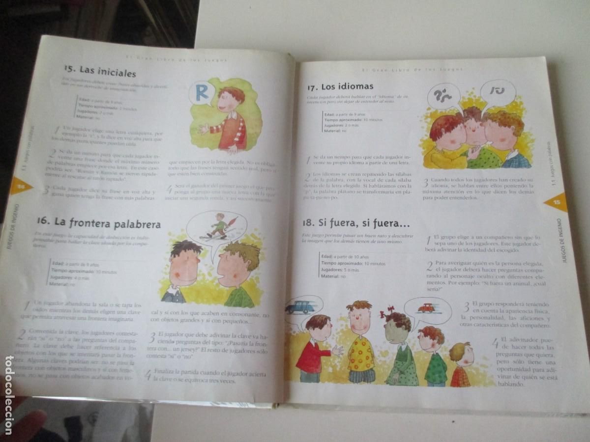 Libros de segunda mano: El gran libro de los juegos W40258 - Foto 3