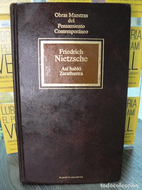 Libros de segunda mano: As&iacute; Habl&oacute; Zarathustra - Nietzsche, Friedrich - Planeta-de Agostini - Obras Maestras del Pensamiento
