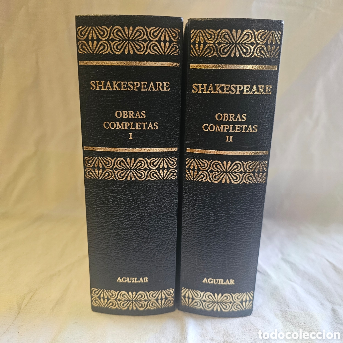 Libros de segunda mano: WILLIAM SHAKESPEARE - OBRAS COMPLETAS - 2 VOLUMENES - AGUILAR 2003