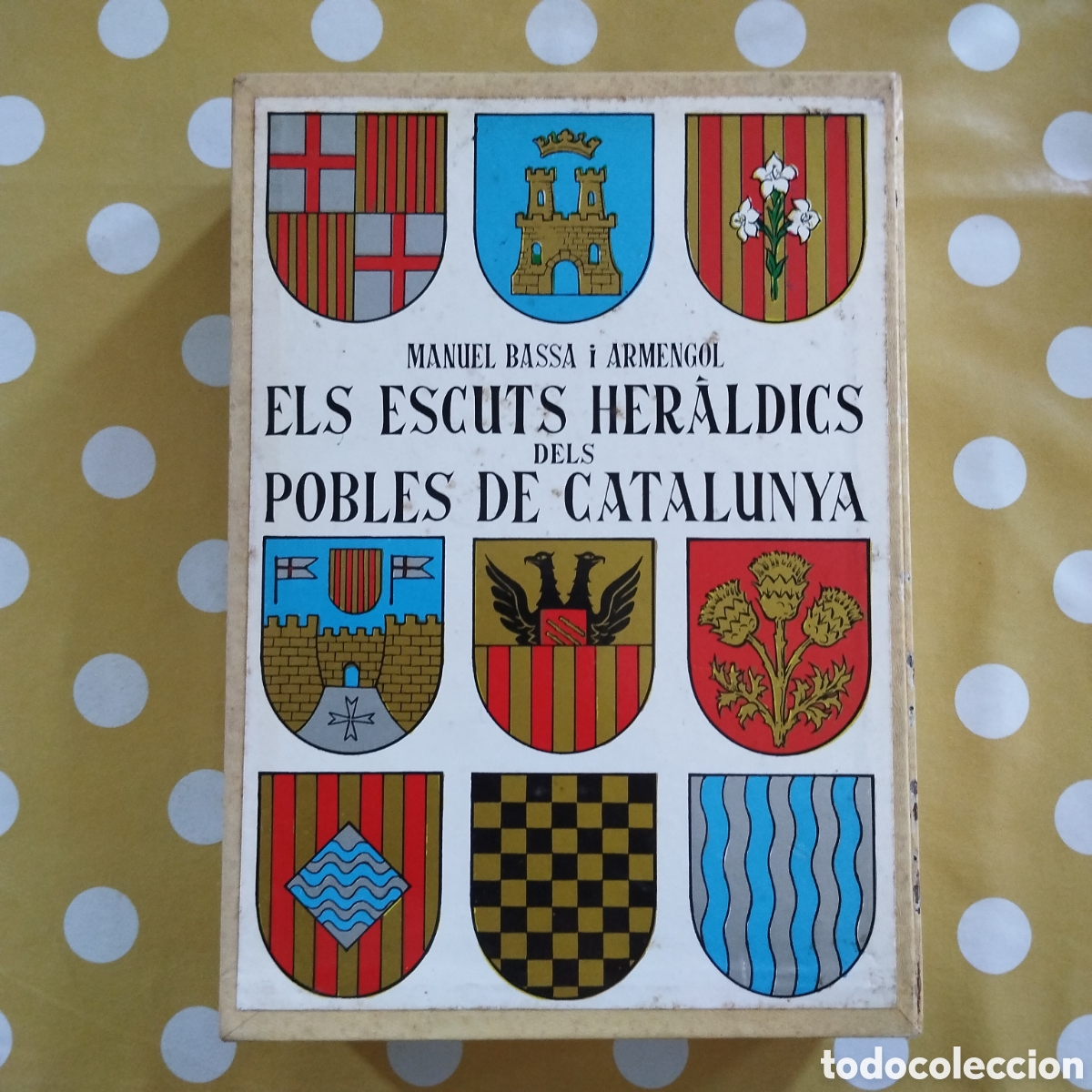 Libros de segunda mano: PAPER DE FIL ESCUTS HER&Agrave;LDICS DELS POBLES DE CATALUNYA MANUEL BASSA ARMENGOL 63/100 EDITORIAL MILLA