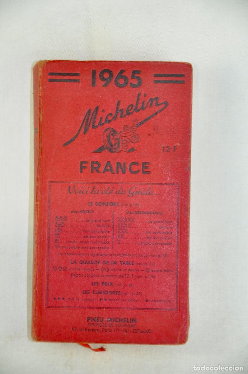 Libros de segunda mano: Guia Michel&iacute;n francesa a&ntilde;o 1965 - Foto 3