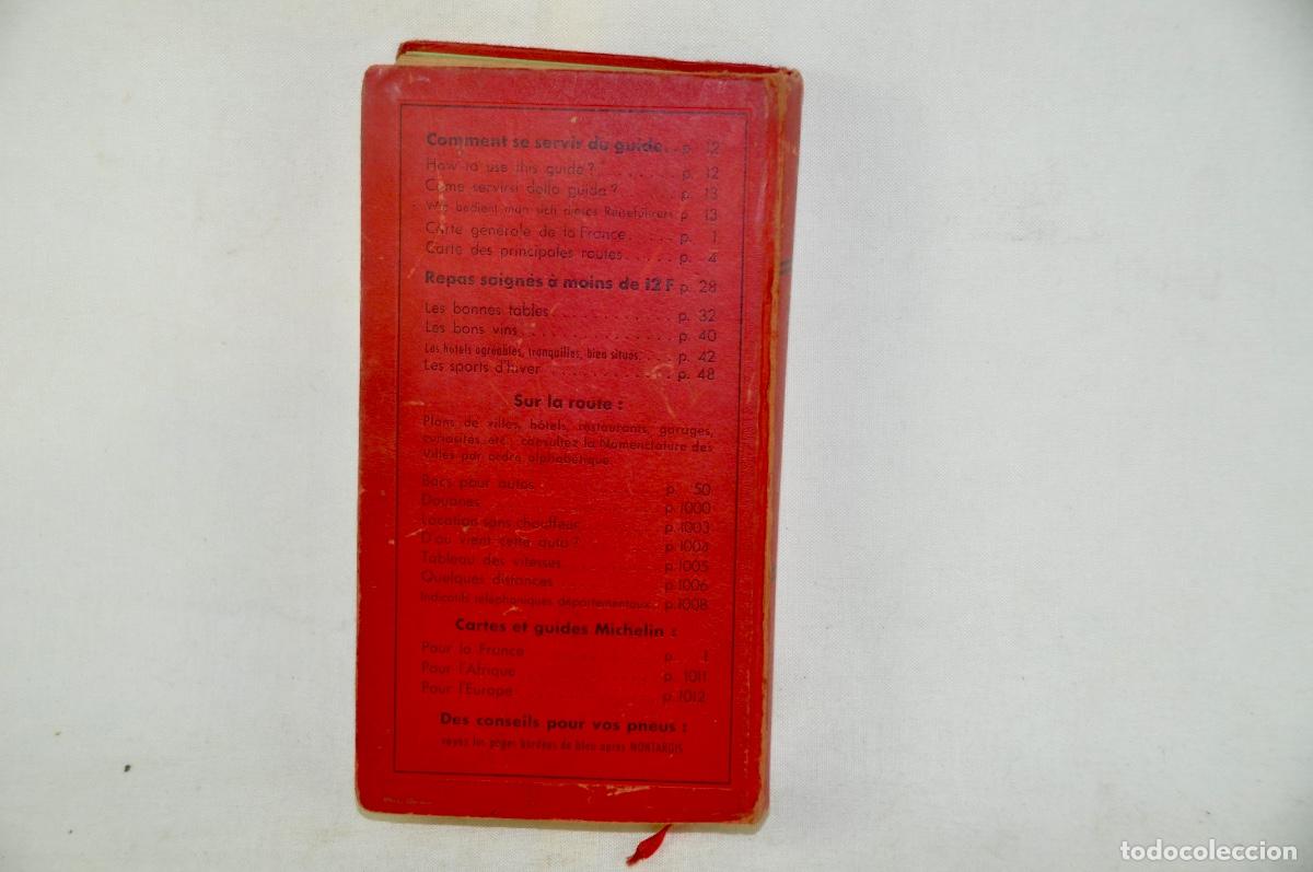 Libros de segunda mano: Guia Michel&iacute;n francesa a&ntilde;o 1965 - Foto 8