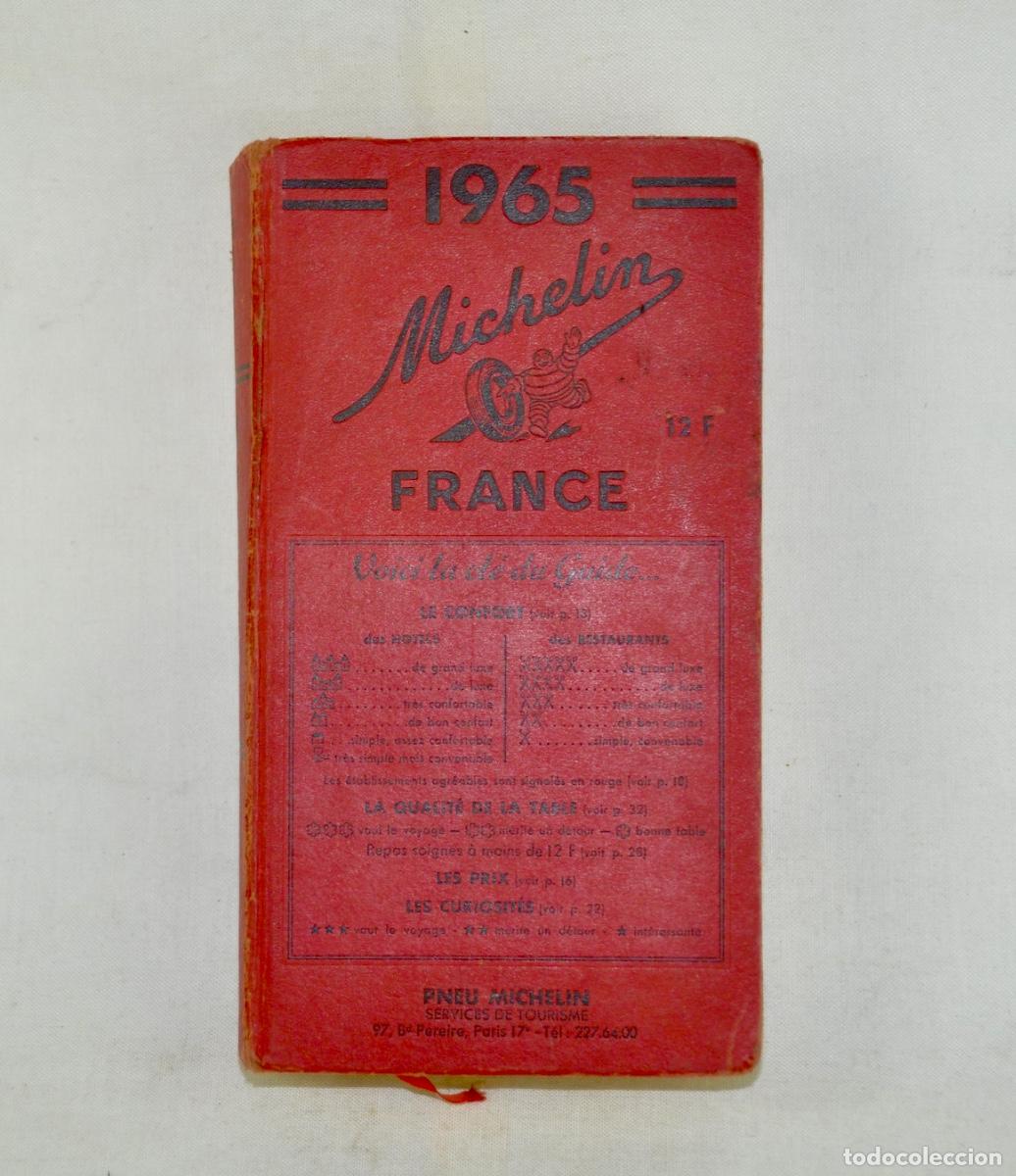 Libros de segunda mano: Guia Michel&iacute;n francesa a&ntilde;o 1965 - Foto 1