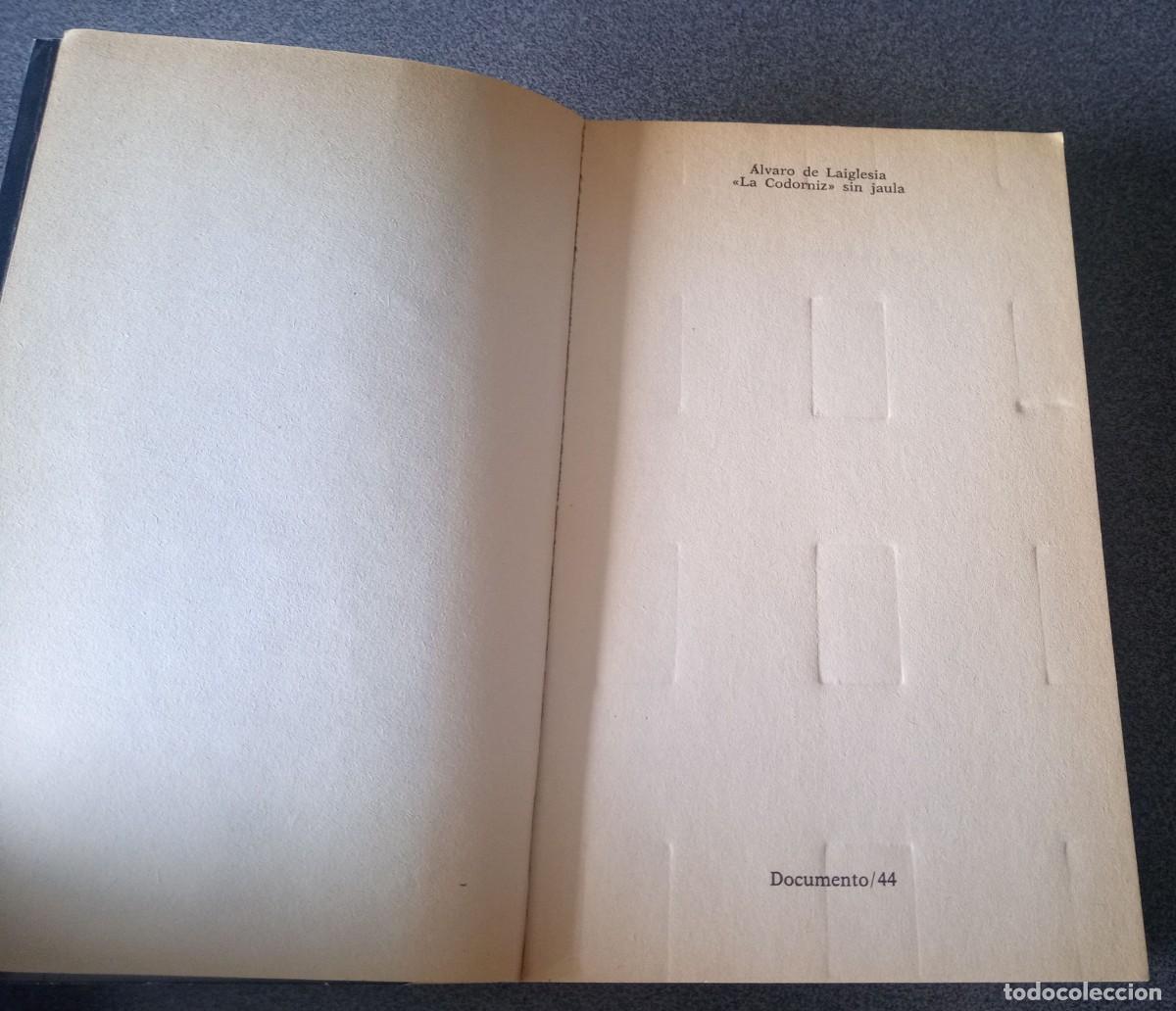 Libros de segunda mano: La Codorniz Sin Jaula Alvaro De Laiglesia - Foto 4