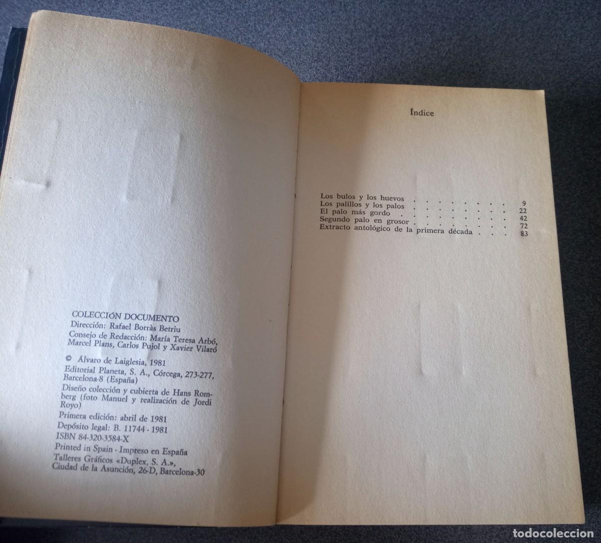 Libros de segunda mano: La Codorniz Sin Jaula Alvaro De Laiglesia - Foto 6