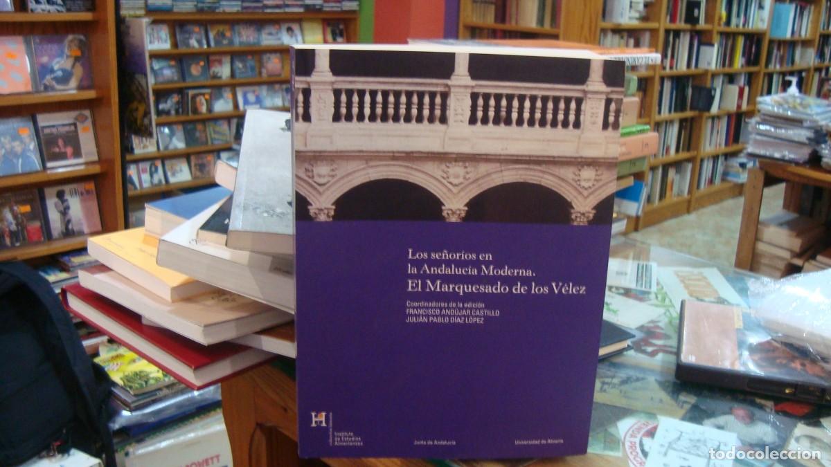 Libros de segunda mano: LOS SE&Ntilde;OR&Iacute;OS EN LA ANDALUC&Iacute;A MODERNA : El Marquesado de los V&eacute;lez / Almeria . Fco. And&uacute;jar Castill