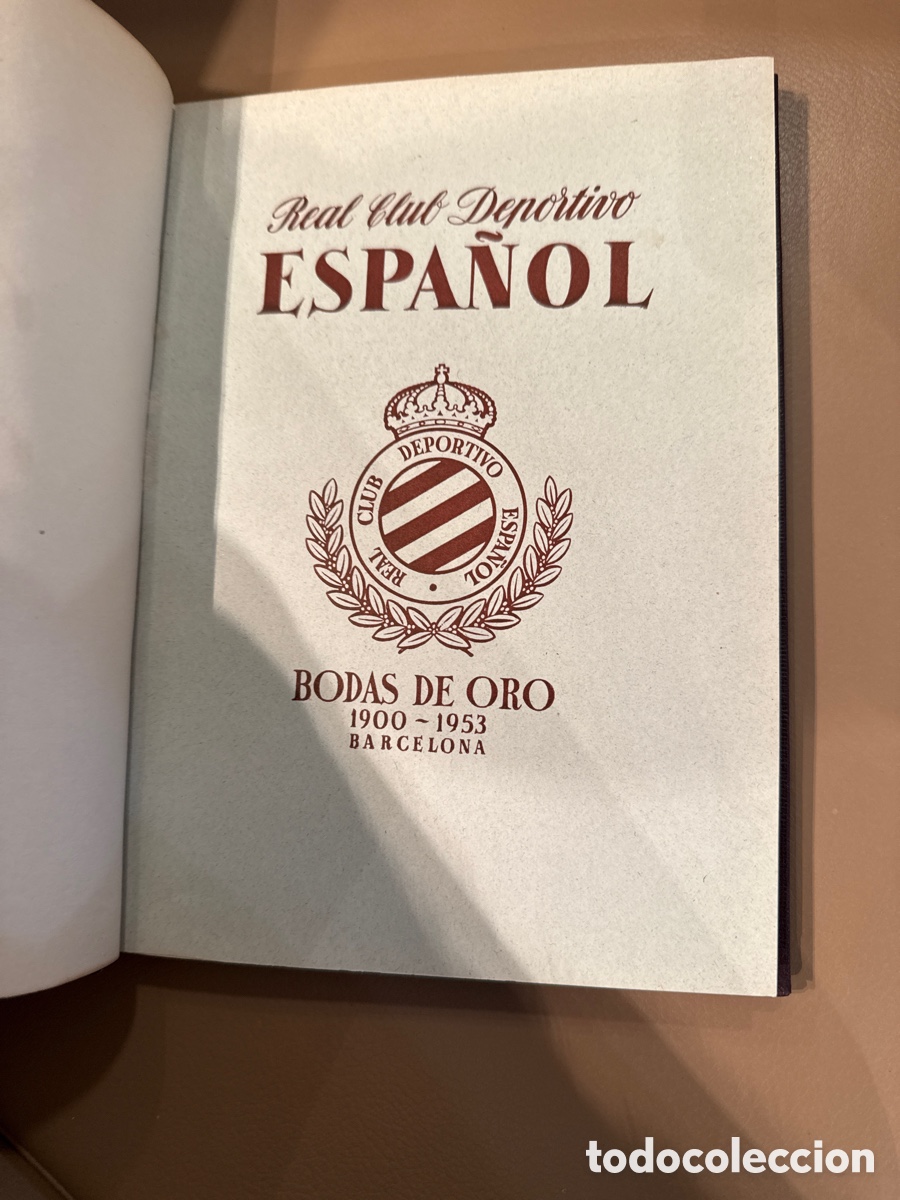 Libros de segunda mano: Bodas de Oro del Real Club Deportivo Espa&ntilde;ol
