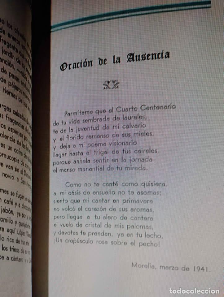 Libros de segunda mano: Morelia IV Centenario 1541-1941 - Foto 3