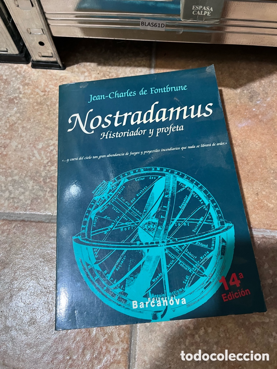 Libros de segunda mano: BLAS61D Jean-Charles de Fontbrune Nostradamus Historiador y profeta