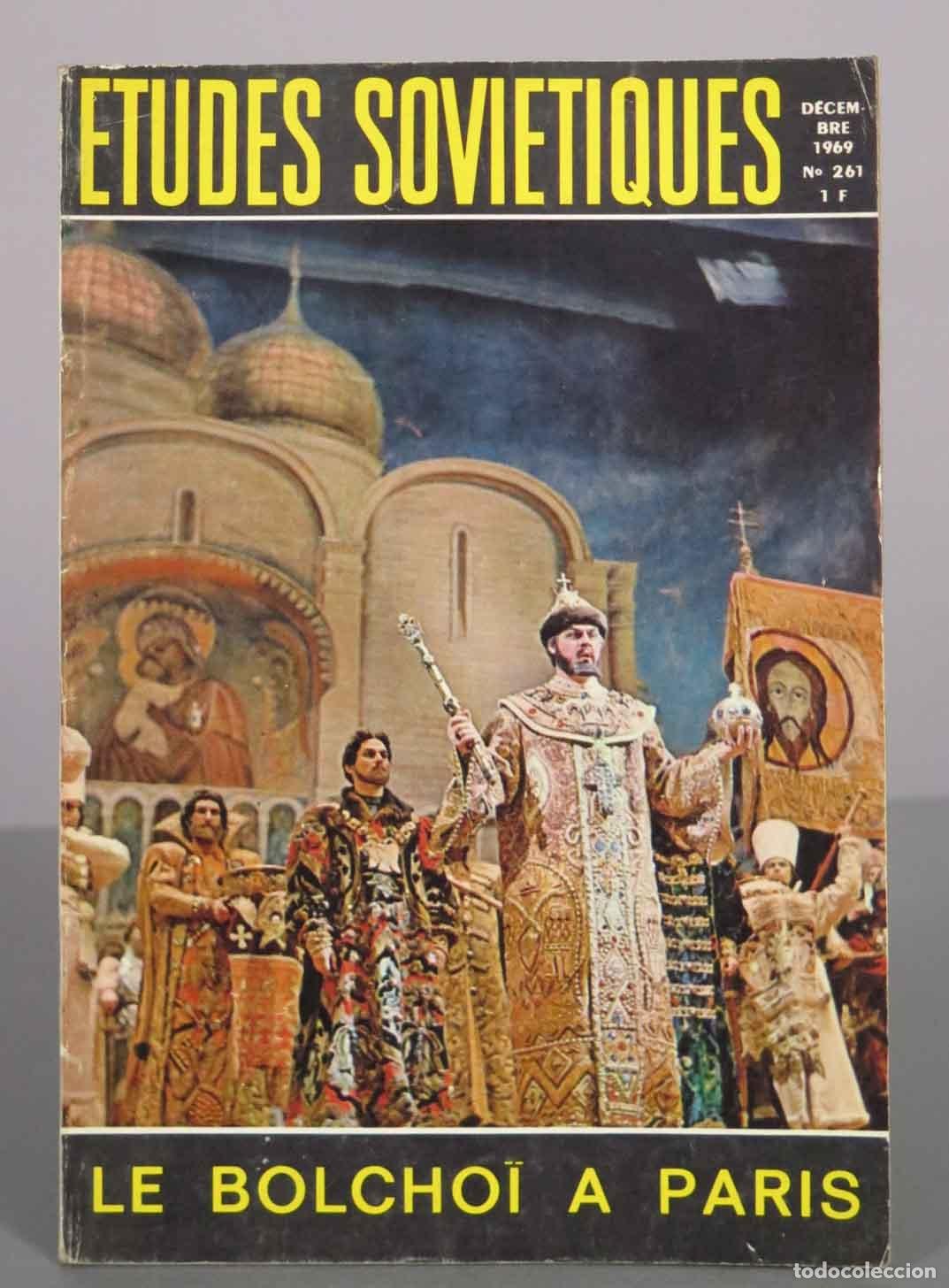 Libros de segunda mano: Etudes Sovi&eacute;tiques - Boris Godunov - Le Bolcho&iuml; &agrave; Paris 261