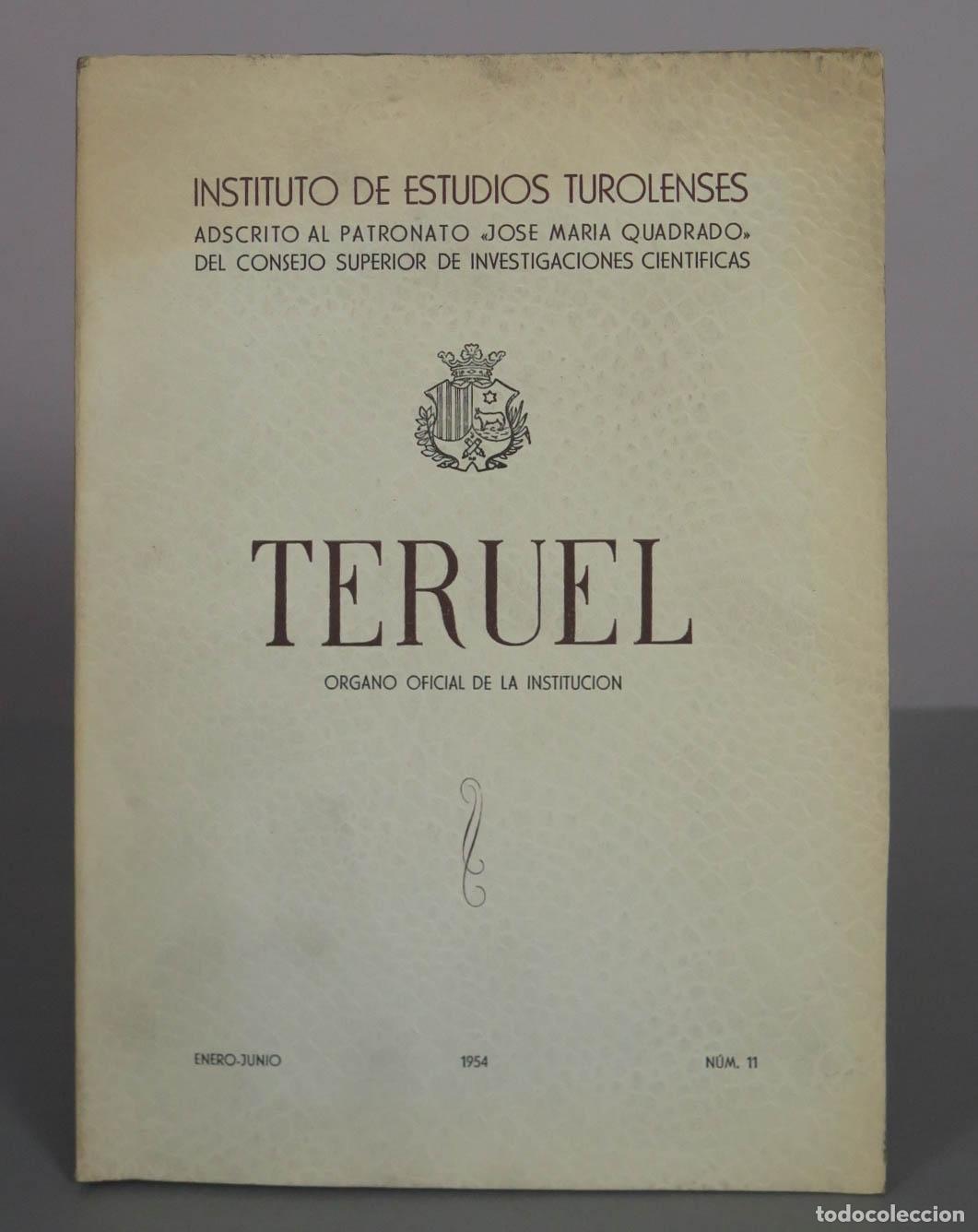 Libros de segunda mano: Teruel - Instituto de Estudios Turolenses N 11